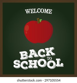 Abstract back to the school background with some special objects