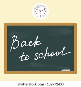abstract back to school background with special objects