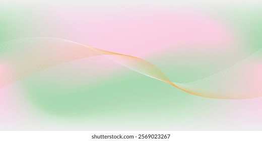 abstract backdrop with colorful background, Blue and yellow waves flow like water, reflecting harmony and energy. The design feels modern and aesthetic, 
