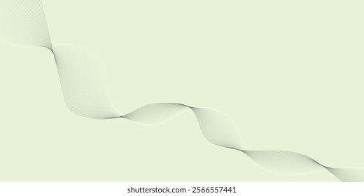 Abstract backdrop with colorful wave gradient lines on white background. Vector illustration.Wave with lines created using blend tool.