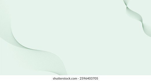 Abstract backdrop with colorful wave gradient lines on white background. Vector illustration.Wave with lines created using blend tool.