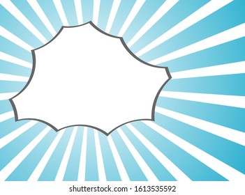 abstract backdrop comic blue radial lines background