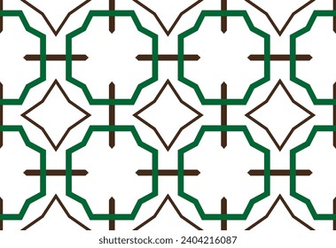 Abstract backdrop consisting of various sized multicolored geometric figures