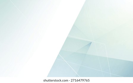 Fundo abstrato, azul claro e branco, formas angulares, linhas geométricas, para fundos modernos, 161 caracteres