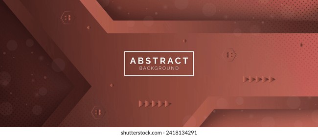 Abstract backdrop modern gradient brown colour liquid shape background, template for website, banner art, poster design, wallpaper, vector illustration