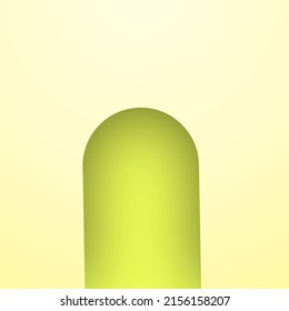 Abstract backdrop on yellow background. Vector graphic illustration.