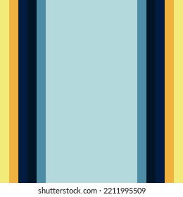 Abstract backdrops blue and yellow stripe pattern wall.  suitable for fashion textiles, graphics. Square Template