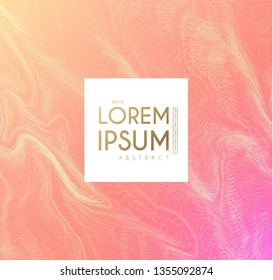Abstract Backgdround with Light Fluid Wave Texture. Bright Motion Space.