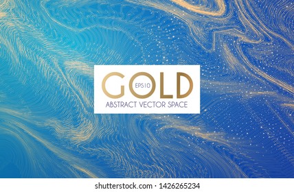 Abstract Backgdround with Light Fluid Wave Texture. Bright Motion Space.