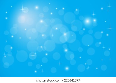 abstract backgroud with magic bokeh