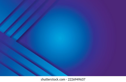 Abstract backgroun with blue neo lines. Colorful gradient for brochure, presentation, banner and other. Modern geometric backdrop