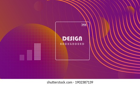 Abstract backgroun. wayy. Creative geometric wallpaper. Trendy gradient shapes composition.  , gradient, flowing, 3d, dynamic background shape. .Eps10 vector.