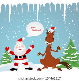Collection Christmas Objects Characters Isolated On Stock Vector ...