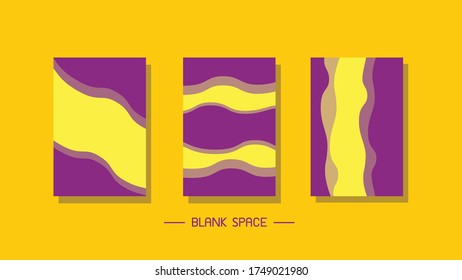 abstract background 3 piece set