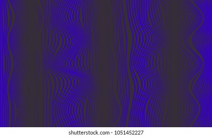 Abstract Background with 3d Effect in Futuristic Style. Metal Grid. Trendy Background with Wavy Stripes and Gradient for Web Design, Presentation, Poster, Wallpaper, Banner, Illustrations, Covers.