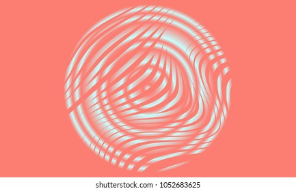 Abstract Background with 3d Effect in Futuristic Style. Metal Grid. Trendy Background with Wavy Stripes and Gradient for Web Design, Presentation, Poster, Wallpaper, Banner, Illustrations, Covers.