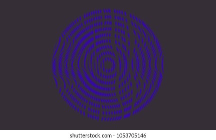 Abstract Background with 3d Effect in Futuristic Style. Metal Grid. Trendy Background with Wavy Stripes and Gradient for Web Design, Presentation, Poster, Wallpaper, Banner, Illustrations, Covers.