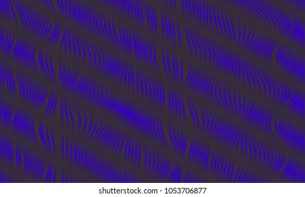 Abstract Background with 3d Effect in Futuristic Style. Metal Grid. Trendy Background with Wavy Stripes and Gradient for Web Design, Presentation, Poster, Wallpaper, Banner, Illustrations, Covers.
