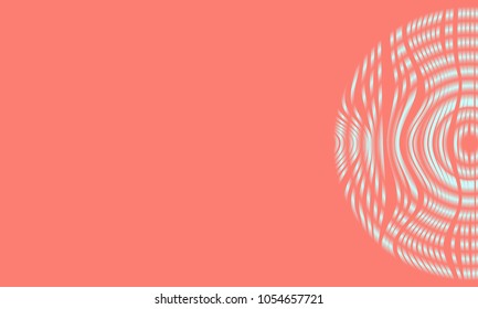 Abstract Background with 3d Effect in Futuristic Style. Metal Grid. Trendy Background with Wavy Stripes and Gradient for Web Design, Presentation, Poster, Wallpaper, Banner, Illustrations, Covers.