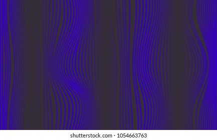 Abstract Background with 3d Effect in Futuristic Style. Metal Grid. Trendy Background with Wavy Stripes and Gradient for Web Design, Presentation, Poster, Wallpaper, Banner, Illustrations, Covers.