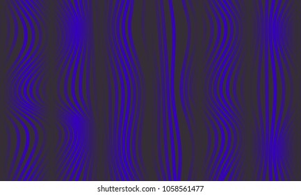 Abstract Background with 3d Effect in Futuristic Style. Metal Grid. Trendy Background with Wavy Stripes and Gradient for Web Design, Presentation, Poster, Wallpaper, Banner, Illustrations, Covers.