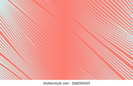 Abstract Background with 3d Effect in Futuristic Style. Metal Grid. Trendy Background with Wavy Stripes and Gradient for Web Design, Presentation, Poster, Wallpaper, Banner, Illustrations, Covers.