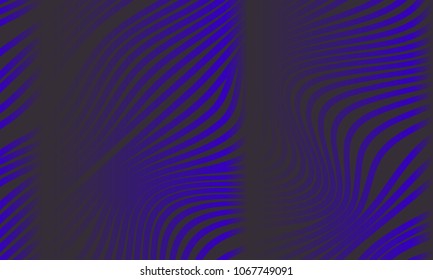 Abstract Background with 3d Effect in Futuristic Style. Metal Grid. Trendy Background with Wavy Stripes and Gradient for Web Design, Presentation, Poster, Wallpaper, Banner, Illustrations, Covers.