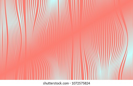 Abstract Background with 3d Effect in Futuristic Style. Metal Grid. Trendy Background with Wavy Stripes and Gradient for Web Design, Presentation, Poster, Wallpaper, Banner, Illustrations, Covers.