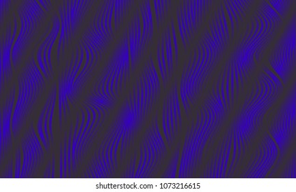 Abstract Background with 3d Effect in Futuristic Style. Metal Grid. Trendy Background with Wavy Stripes and Gradient for Web Design, Presentation, Poster, Wallpaper, Banner, Illustrations, Covers.