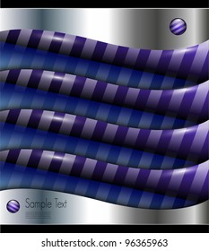 Abstract background with 3d fantasy lines pattern