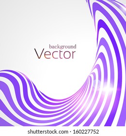 Abstract background with 3d lines