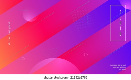 Abstract Background. 3d Liquid Banner. Purple Mobile Flyer. Creative Invitation. Tech Landing Page. Fluid Cover. Futuristic Website. Vibrant Paper. Violet Abstract Background