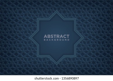 Abstract background with 3d paper art style..