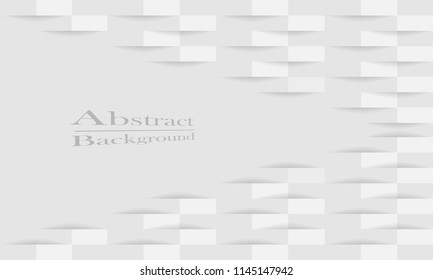 Abstract background with 3d shapes