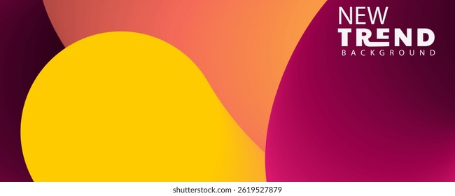 fundo abstrato, fundo de linha de onda 3d, laranja abstrato e fundo de círculo de forma geométrica gradiente vermelho. Fundo futurista moderno. Pode ser usado para landing page, capas de livros, brochuras, mosca