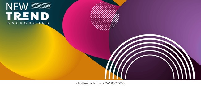 fundo abstrato, fundo de linha de onda 3d, laranja abstrato e fundo de círculo de forma geométrica gradiente vermelho. Fundo futurista moderno. Pode ser usado para landing page, capas de livros, brochuras, mosca