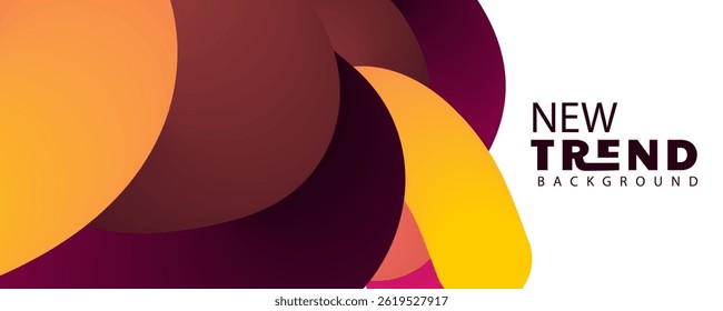 Fondo abstracto, fondo de la línea de onda 3D, fondo Abstractas del círculo de la forma geométrica del gradiente naranja y rojo. Fondo futurista moderno. Puede ser utilizado para la página de aterrizaje, cubiertas de libro, folletos, mosca