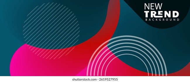 abstract background, 3d wave line background, Abstract orange and red gradient geometric shape circle background. Modern futuristic background. Can be use for landing page, book covers, brochures, fly