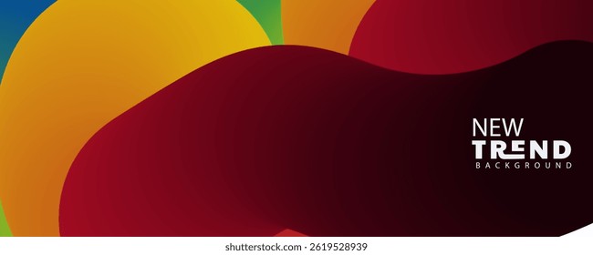 Fondo abstracto, Fondo abstracto de línea de onda 3D, Fondo de diseño de concepto de Formas abstractas modernas. Formas geométricas. Fondo de color degradado Abstractas. Ilustración vectorial ilustración de stock