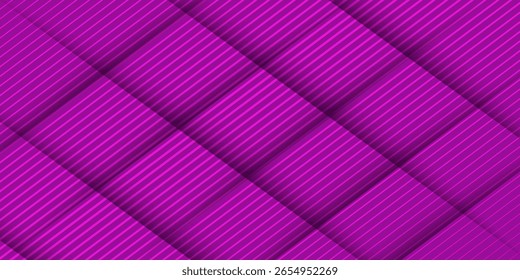 Abstrakter Hintergrund 4k lila Lavendel rosa helle dunkle Wellen und Linien Wabenmuster