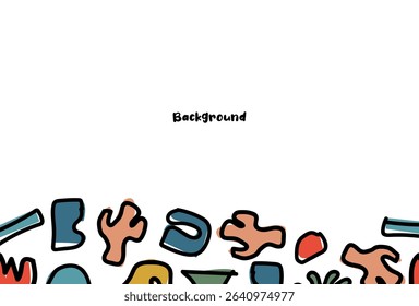 Abstract background 4K simple theme for presentation or social media or flyer or banner or HD wallpaper