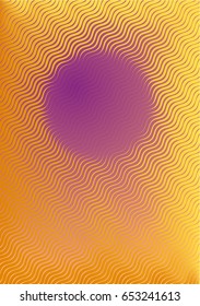 Abstract background a4 format. Halftone pattern spiral. Wave, circle curve