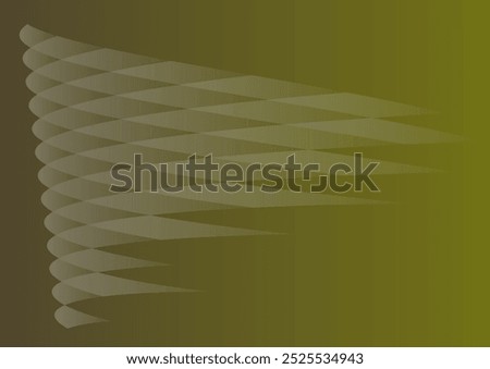 Abstract background about freedom, energy and spirit, combining the concept of a wing and the wind or a fragile and immaterial flag