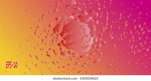 Abstract background. Abstractionism. Design background. EPS-10. Abstract graphics. Vector graphics. Creative vector background for banner and flyer. Designer decorative cover