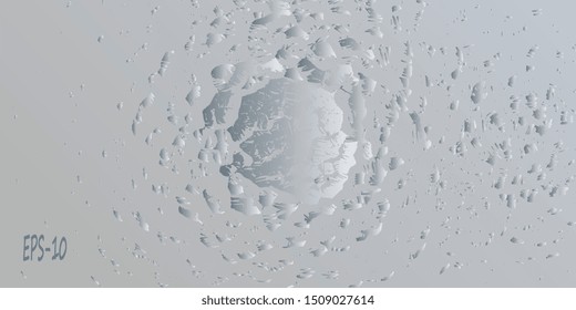 Abstract background. Abstractionism. Design background. EPS-10. Abstract graphics. Vector graphics. Creative vector background for banner and flyer. Designer decorative cover