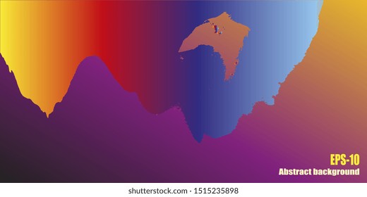 Abstract background. Abstractionism. Design background. EPS-10. Abstract graphics. Vector graphics. Creative vector background for banner and flyer. Designer decorative cover