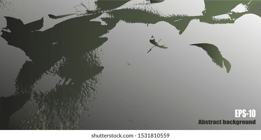 Abstract background. Abstractionism. Design background. EPS-10. Abstract graphics. Vector graphics. Creative vector background for banner and flyer. Designer decorative cover
