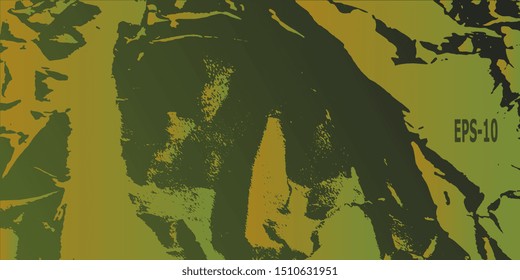 Abstract background. Abstractionism. Vector illustration. Retro background. Designer decorative cover. Abstract graphics. Background with grunge texture. Design background