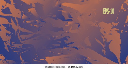 Abstract background. Abstractionism. Vector illustration. Retro background. Designer decorative cover. Abstract graphics. Background with grunge texture. Design background