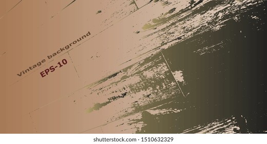 Abstract background. Abstractionism. Vector illustration. Retro background. Designer decorative cover. Abstract graphics. Background with grunge texture. Design background